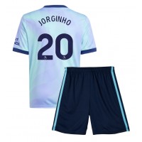 Echipament fotbal Arsenal Jorginho Frello #20 Tricou Treilea 2024-25 pentru copii maneca scurta (+ Pantaloni scurti)